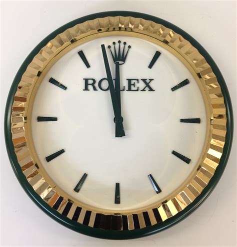 Rolex wimbledon wall clock